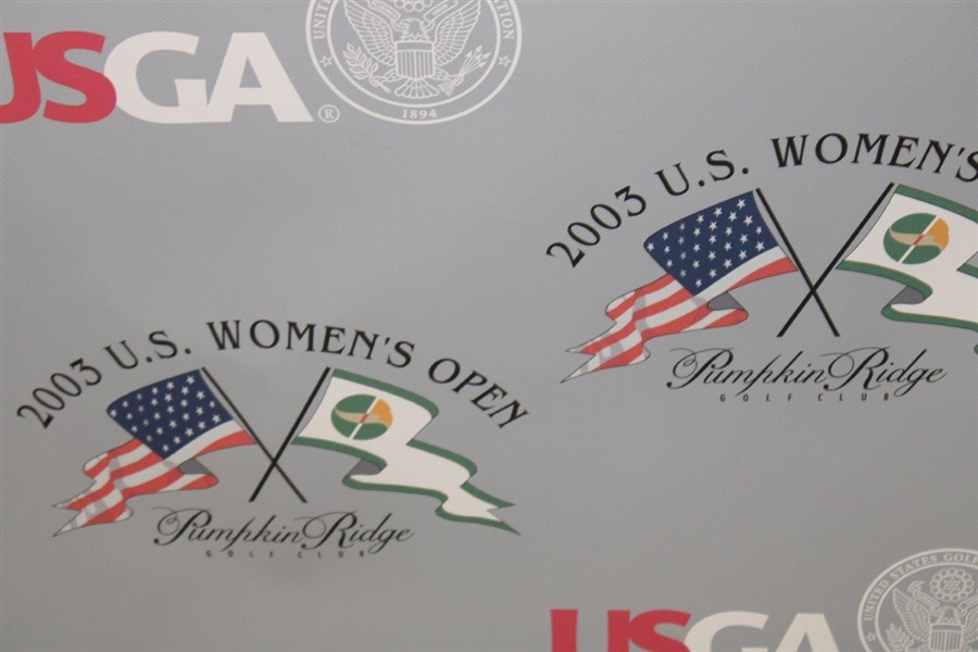 2003 USGA US Women's Open at Pumpkin Ridge Large Banner
