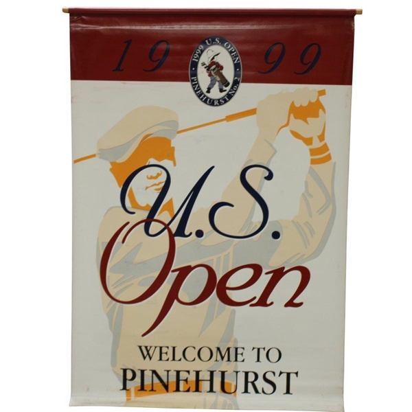 1999 US Open Welcome To Pinehurst Banner