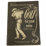 c.1897 Spaldings Athletic Library Official Golf Guide For 1891 Booklet