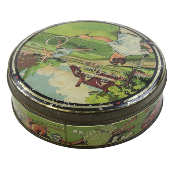 1920’s Sporting Tin With Golf On The Side - Keiller Toffee Co.