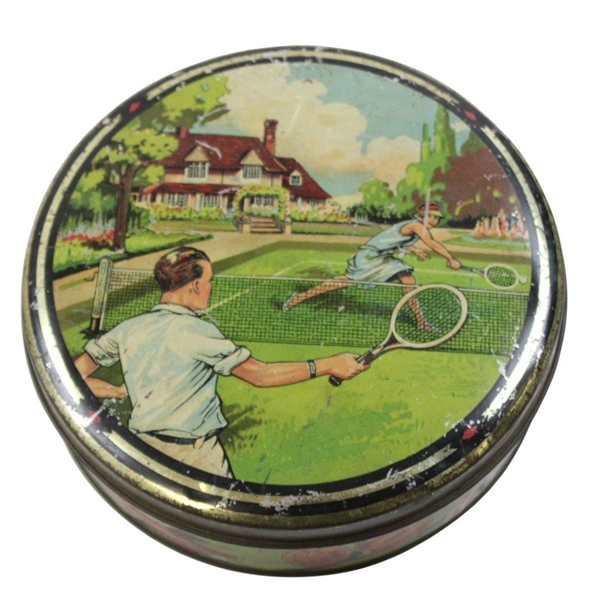 1920’s Sporting Tin With Golf On The Side - Keiller Toffee Co.