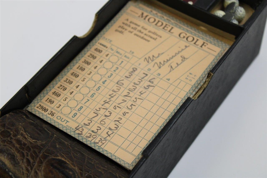 Rare Model Golf Game With Original Box