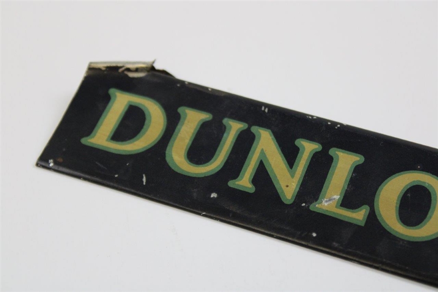Vintage Metal  Dunlop Maxfli The Worlds Finest Golf Ball Sign
