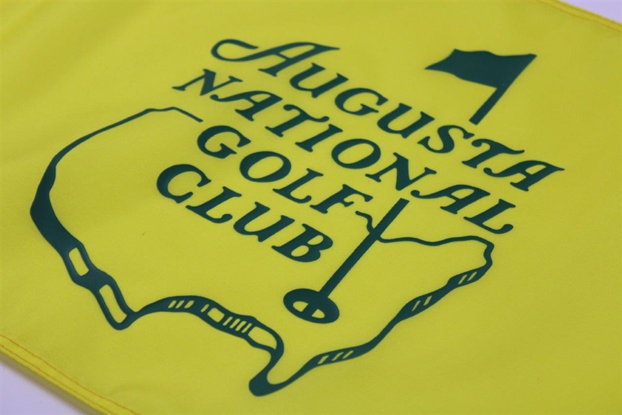 Augusta National Golf Club Yellow Course Flag