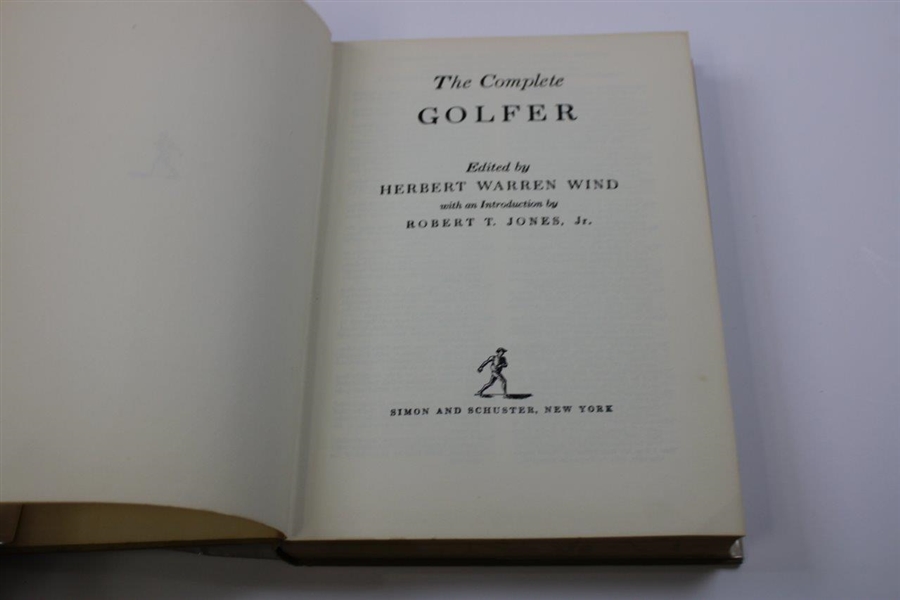  'The Complete Golfer' Book With Foreword By Robert T. Jones Jr.