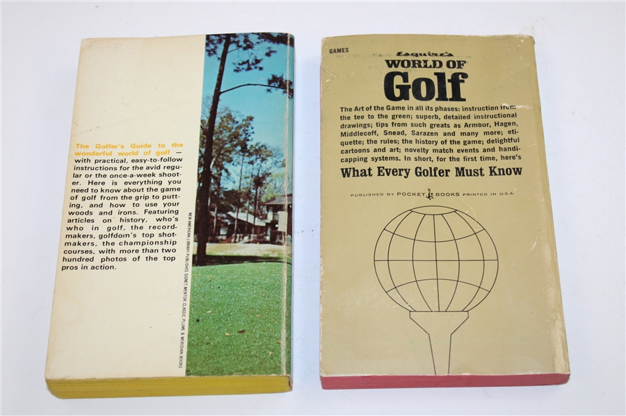 Complete Guide To Golf' & 'Esquire's World OF Golf' Books'
