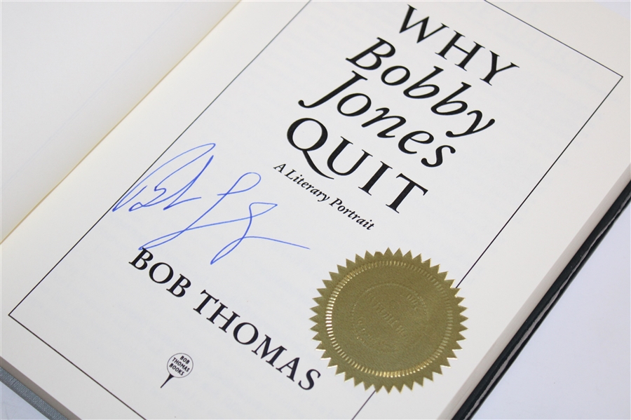 Why Bobby Jones Quit' & Jack Nicklaus' Lesson Tee' Books 