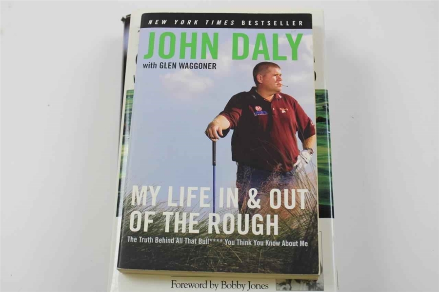 A Golfer's Life', 'The Spirit of St. Andrews' & 'My Life In And Out Of The Rough' Books 