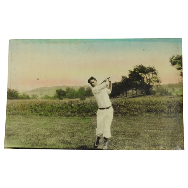 Vintage Post Swing Golfer Photo 