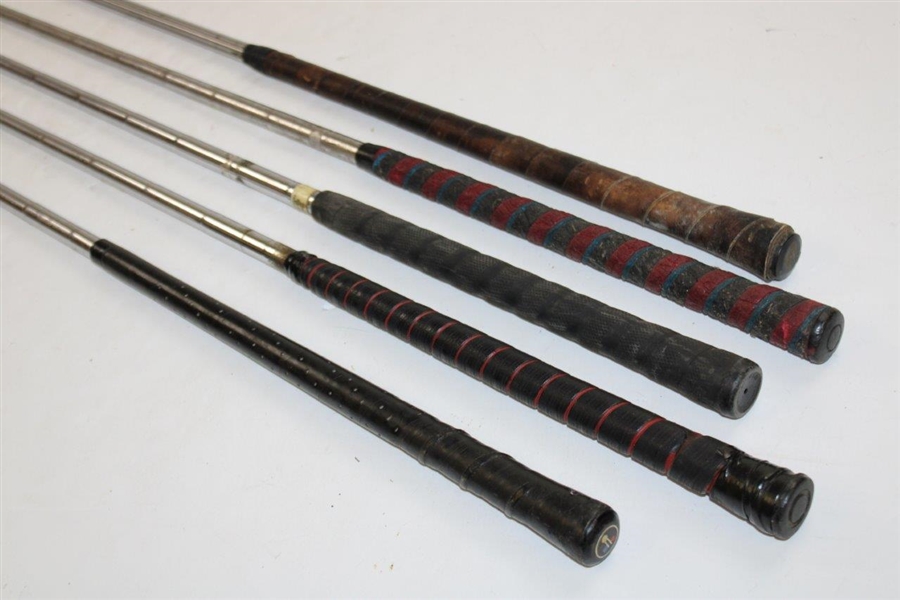 Five (5) Classic 4-Woods - Sam Snead, MacGregor MT, A.G. Spalding & Bros. & others