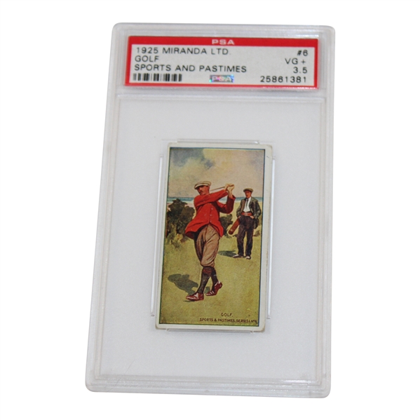 1925 Miranda Ltd Sports And Pastimes #6 Golf - PSA 3.5 #25861381