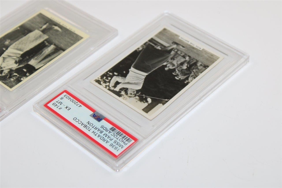 Two (2) Pam Barton Cards - 1937 Wd And Ho Wills & 1936 Ardath