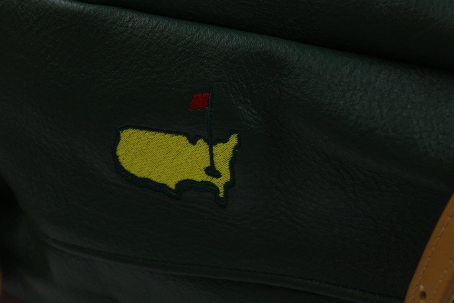 Augusta National Golf Club Unused Masters Exclusive Leather MacKenzie Golf Bag - New