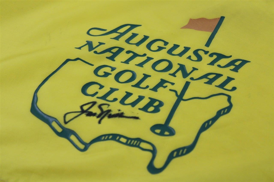 Jack Nicklaus Signed Augusta National Golf Club Course Flag JSA ALOA