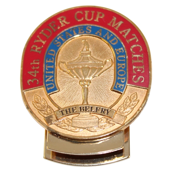 2002 Ryder Cup at The Belfry Commemorative Money Clip