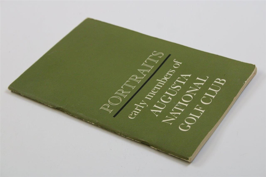 1963 'Portraits: Early Members of Augusta National Golf Club' Booklet - Seldom Seen
