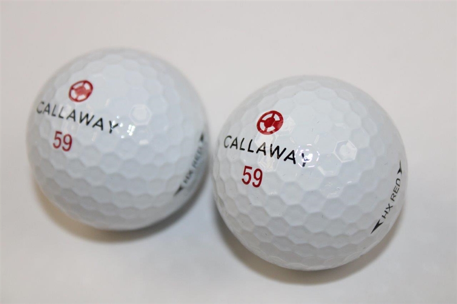 Annika Callaway Signature Golf Balls with Coin In Tin