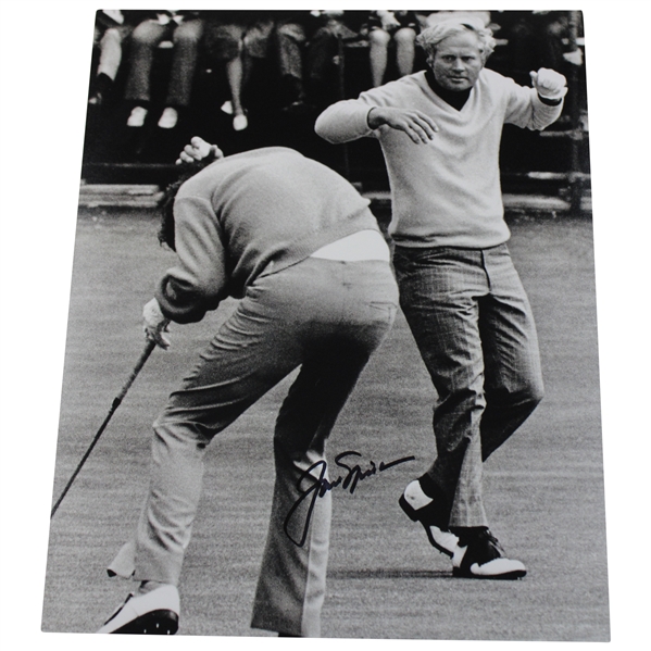 Jack Nicklaus Signed 1970 Open St. Andrews Putter Throw 8x10 Photo JSA ALOA