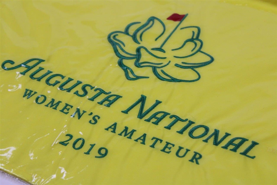2019 Augusta National Women's Amateur Souvenir Flag New In Plastic