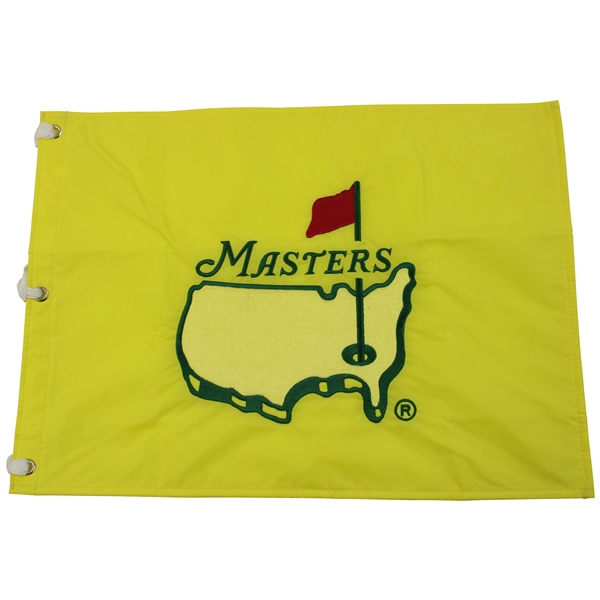 1997 Masters Embroidered Flag with Full Embroidered Center Logo