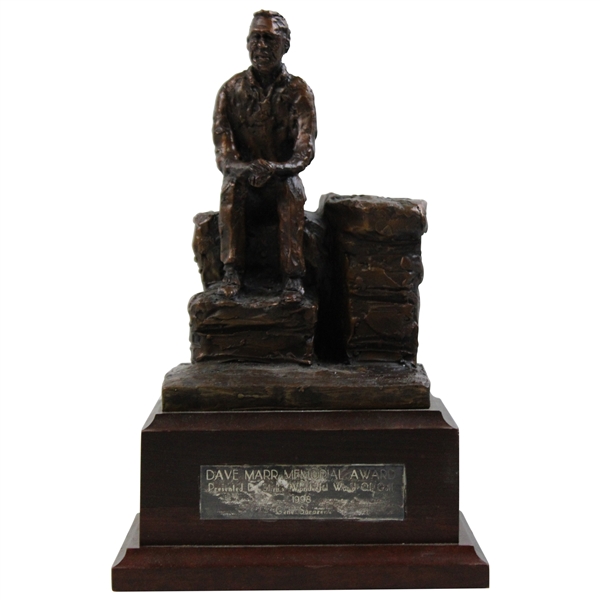 Gene Sarazen's Personal 1998 Dave Marr Memorial Award Presented By Shells Wonderful World Of Golf