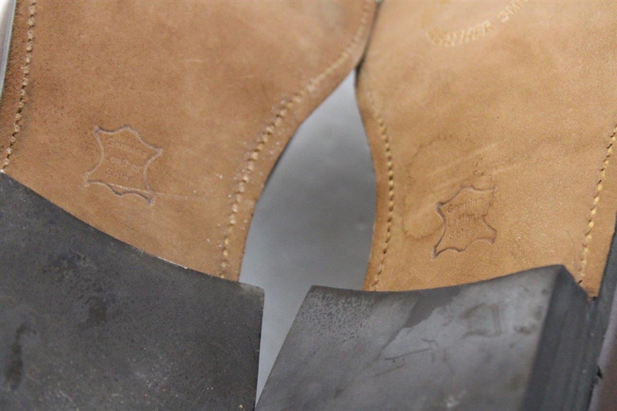 Gene Sarazen's Personal Etonic Contoured Genuine Leather Sole Dress Shoes