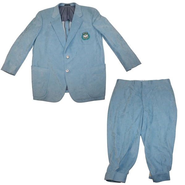 Gene Sarazen's Personal 'G. Sarazen Junc. C.C. Custom Suit Jacket & Pants