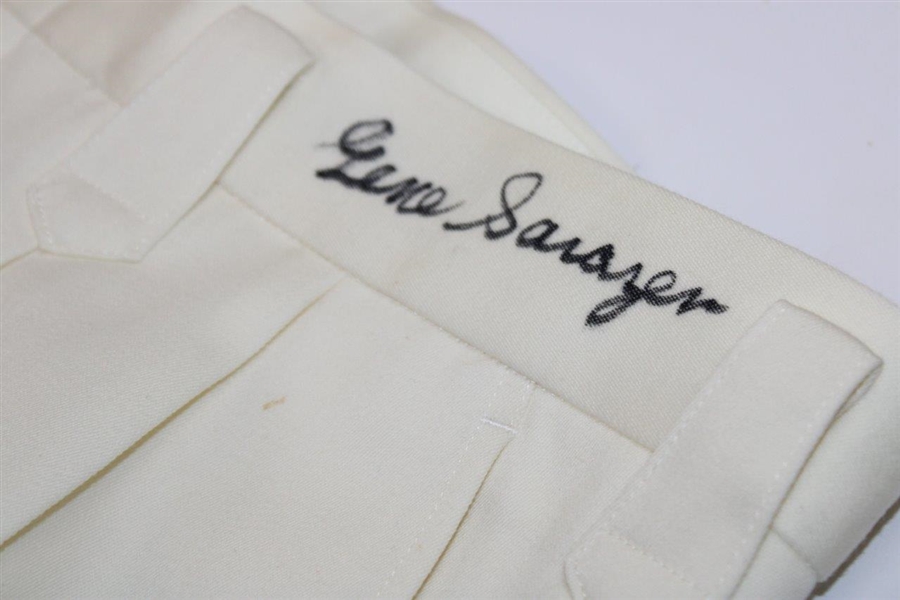 Gene Sarazen Signed Personal Custom JUN Pants JSA ALOA