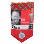 Course Flown Banner From Colonial w/Two (2) Time Champ Billy Casper