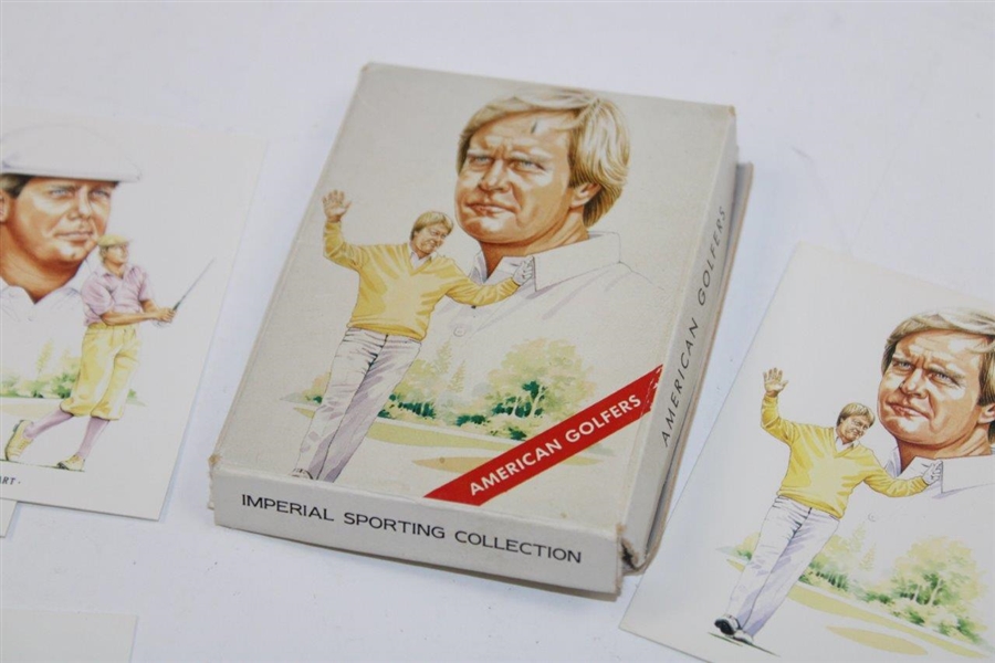 Floyd, Azinger & Hoch Signed Cards w/Imperial Sporting Collection American Golfers Set JSA ALOA