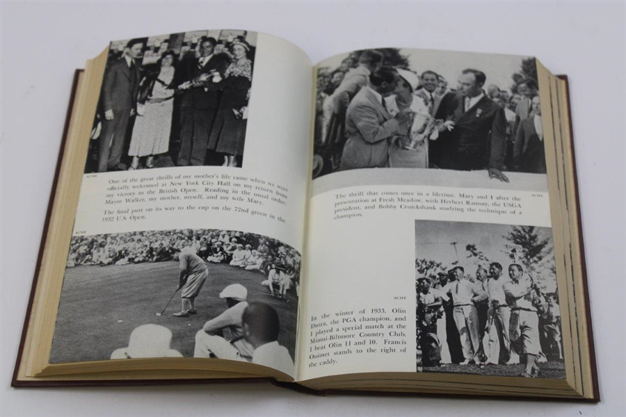 1950 'Thirty Years of Championship Golf' 1st Edition Book by Gene Sarazen
