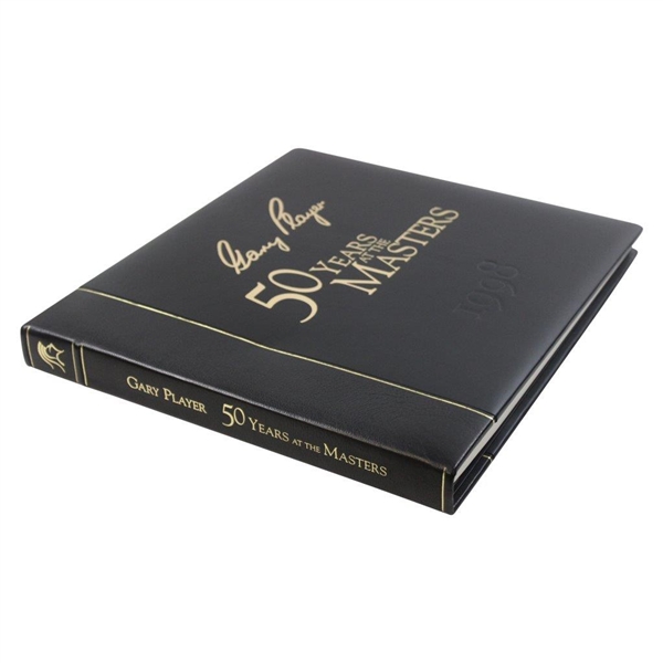 2007 Gary Player '50 Years At The Masters' Closed Signed Limited Edition Book out of 50