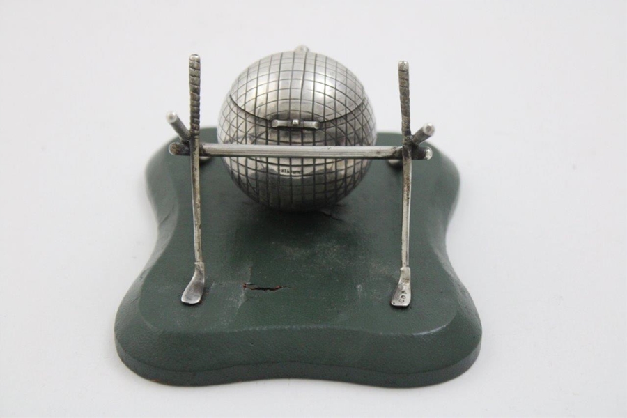 Mesh Ball Inkwell and Pen Stand