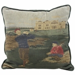St Andrews Golf Club Vintage Pillow 