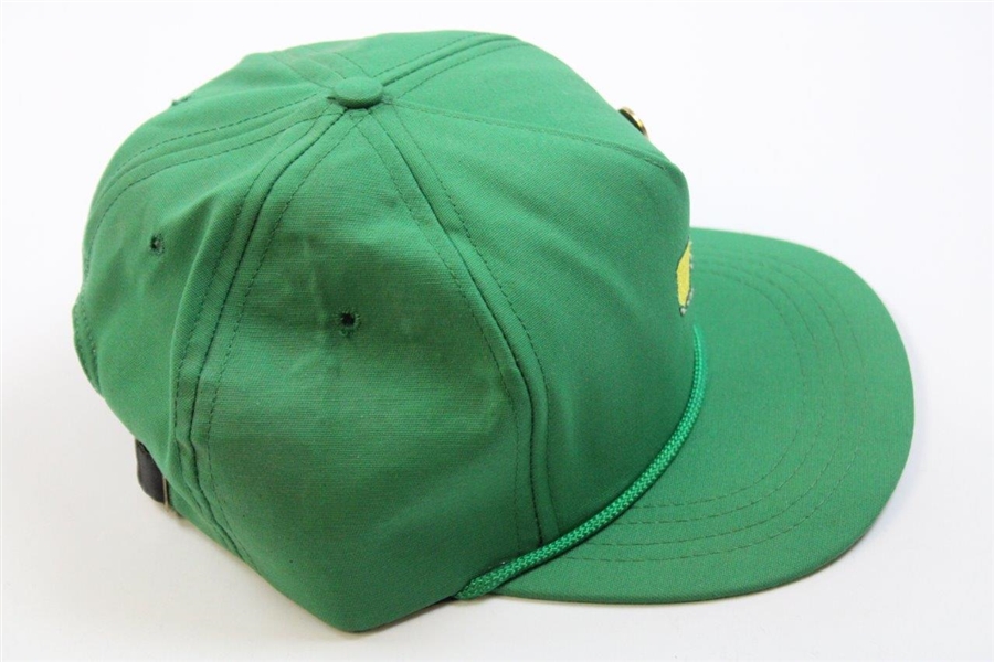 Green Masters Rope Hat W/ 1994 Masters Pin