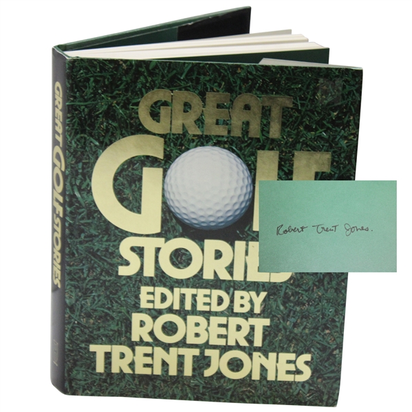 1982 'Great Golf Stories' Signed By Author Robert Trent Jones