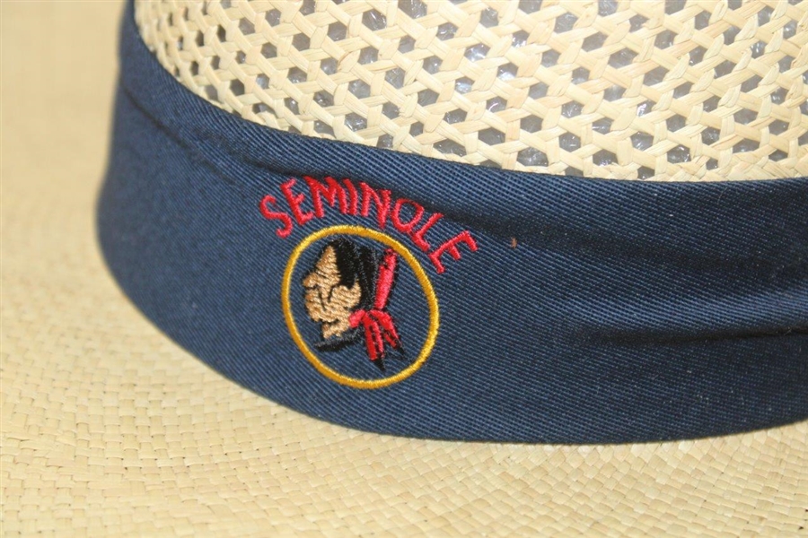 Seminole Golf Club Logo Imperial Straw Hat 