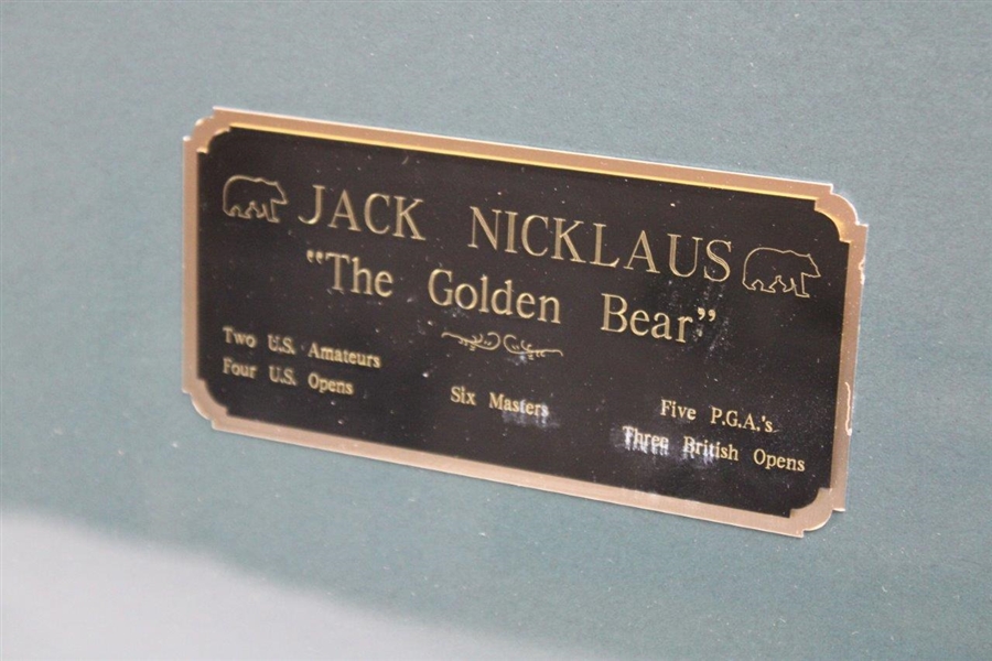 Jack Nicklaus The Golden Bear Presentation Piece PSA/DNA #B10189