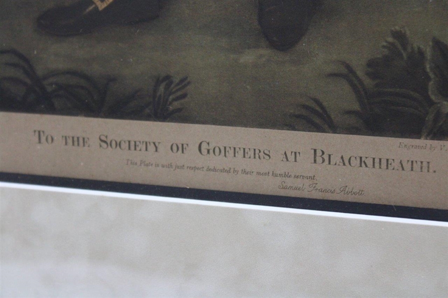 Society of Golfers At Blackheath Print