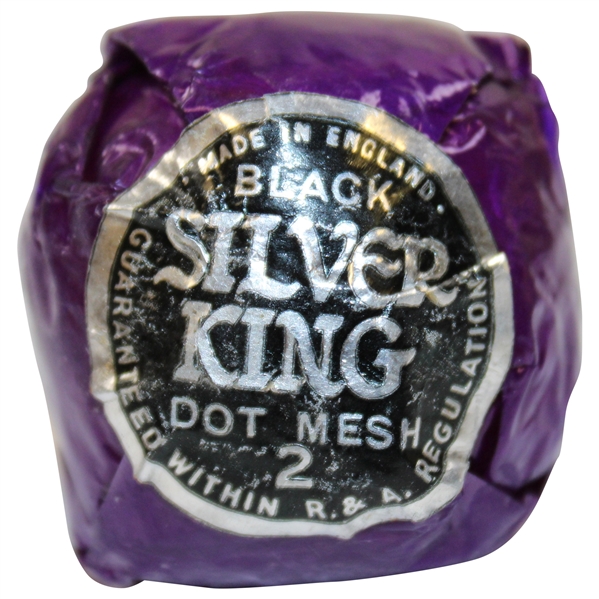 Silver King Black Dot Mesh 2 Golf Ball in Original Wrapping