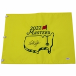 Scottie Scheffler Signed 2022 Masters Embroidered Flag PSA #AN92258