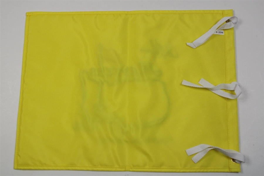 Colin Morikawa Signed Undated Masters Flag w/'A Tradition Unlike Any Other' JSA #Wit687537