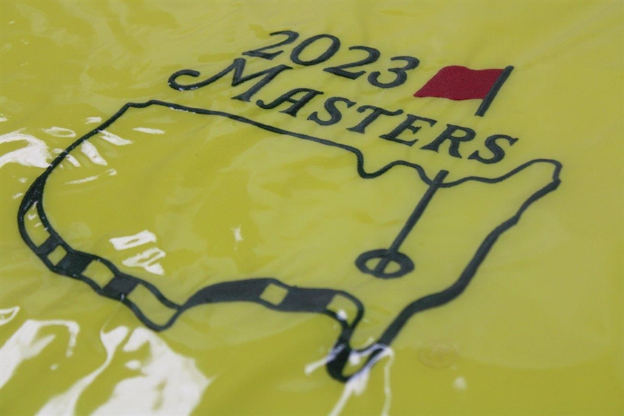 2023 Masters Tournament Embroidered Flag in Package - Jon Rahm Winner