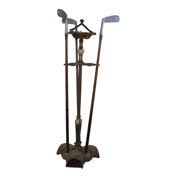 1920’s Parlor Putter With Original Ashtray And Matching Parlor Putters