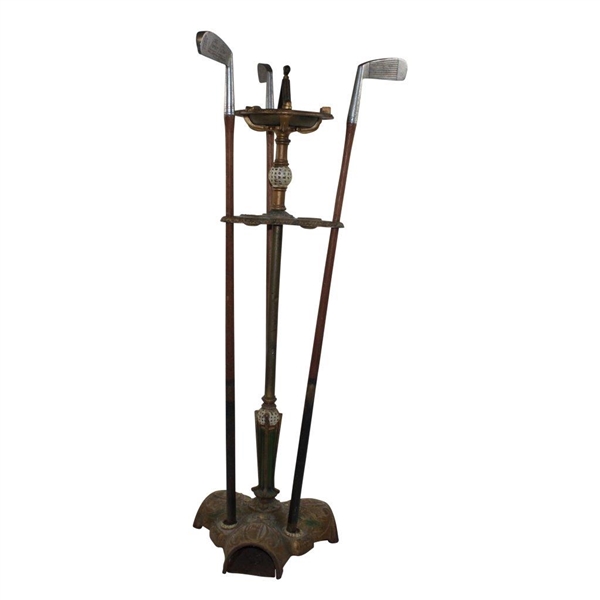 1920’s Parlor Putter With Original Ashtray And Matching Parlor Putters