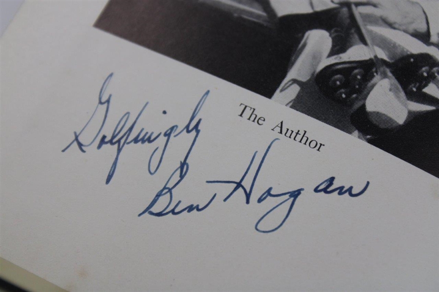 Ben Hogan Signed 1949 Power Golf Book - Great Britain Version w/ JSA ALOA 