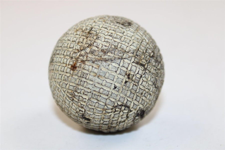 Menzies Remade Gutta percha Golf Ball From Curtis Sisters Estate