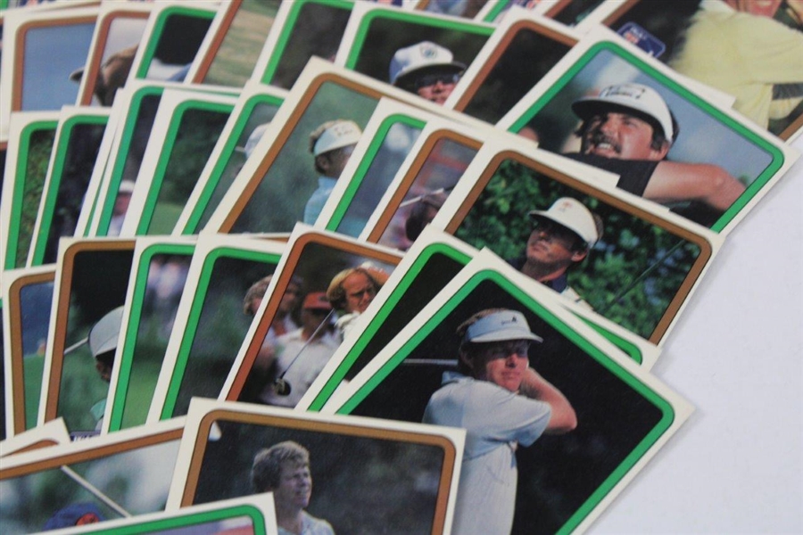 1981 Donruss PGA Tour Golf Card Set - 2 Jack Nicklaus Rookie Cards