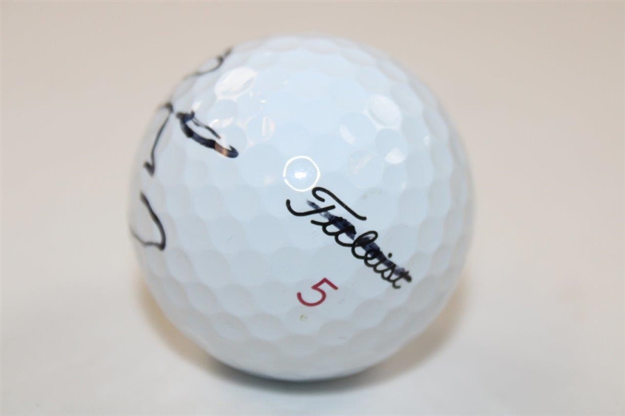 Eric Cole Signed Personal Used Titleist Pro V1 Logo Golf Ball JSA ALOA