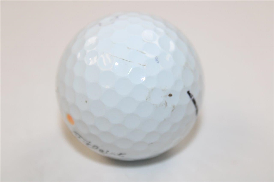 Rickie Fowler Signed Personal Used Titleist Pro V1x Logo Golf Ball JSA ALOA